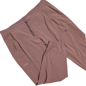 Athleta Venture Jogger Pant Womens 22 Hearth Rose Pull On Drawstring Travel
